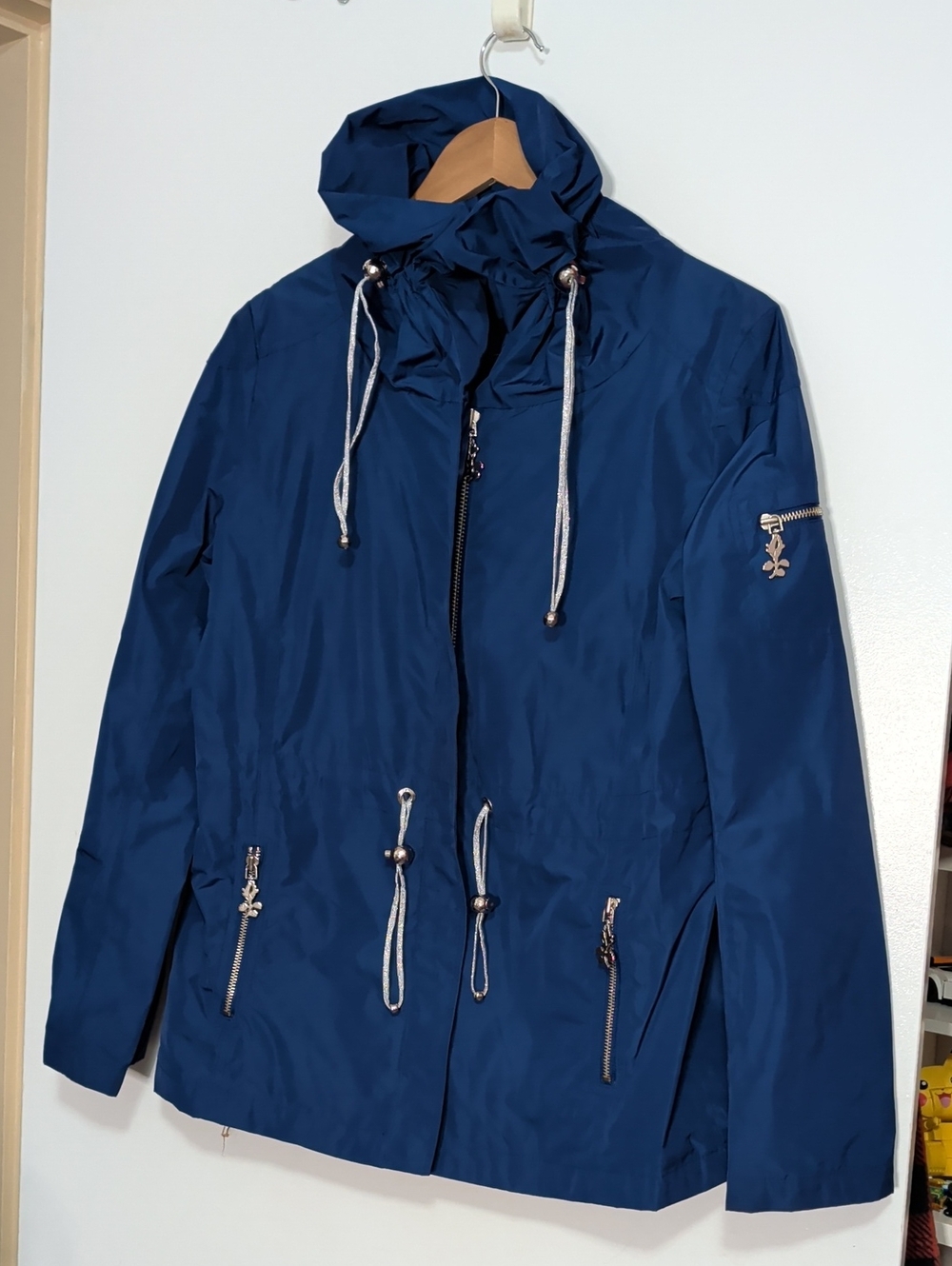 Betsey Johnson women's jacket blue large